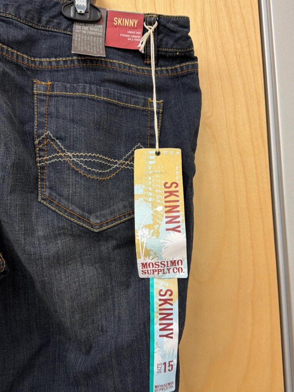 Mossimo Women's Navy and Blue Jeans